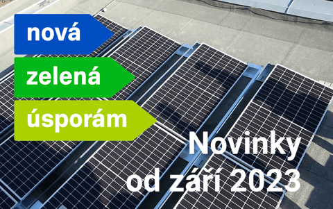 Nová zelená úsporám má prázdniny. Co přinese fotovoltaice pro SVJ nová verze dotací od září?