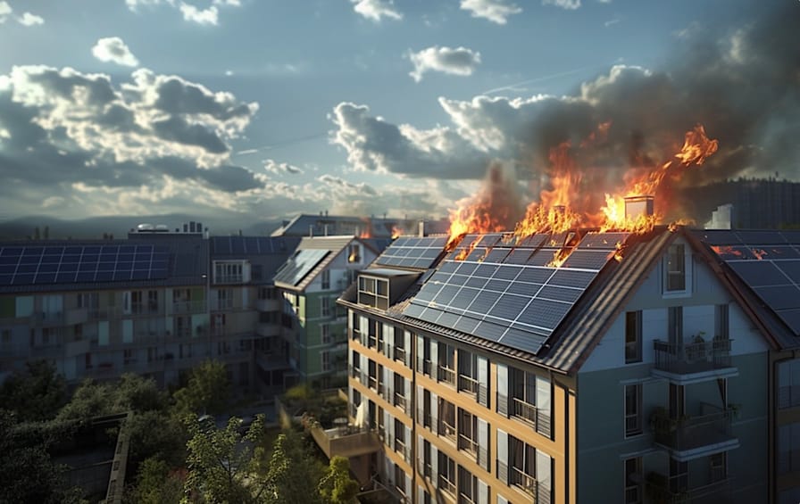 Hoří fotovoltaika? Způsobují solární panely požáry? Zapálí vám FVE střechu? Boříme populární mýtus
